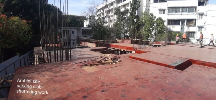 AROHINI SITE PARKING SLAB SHUTTERING WORK 2023-06-26 at 12.32.21