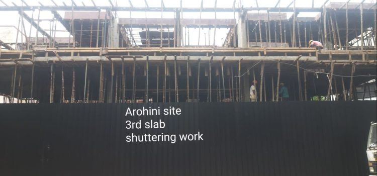 Arohini Site 3rd Slab Shuttering Work 2023-08-12 at 8.54.05 PM