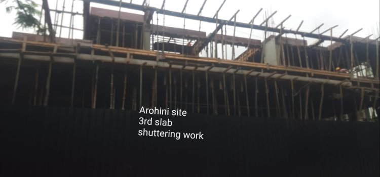Arohini Site 3rd Slab Shuttering Work 2023-08-12 at 8.54.06 PM