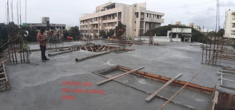 Arohini Site 4th Slab Casting Done 2023-09-10 at 6.09.26 PM