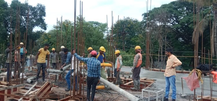 Arohini Site 4thSlab Casting Progress 2023-09-07 at 6.59.25 PM