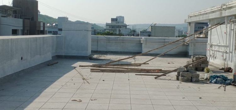 Arohini Site Top Terrace Waterproofing Finishing Photo 1