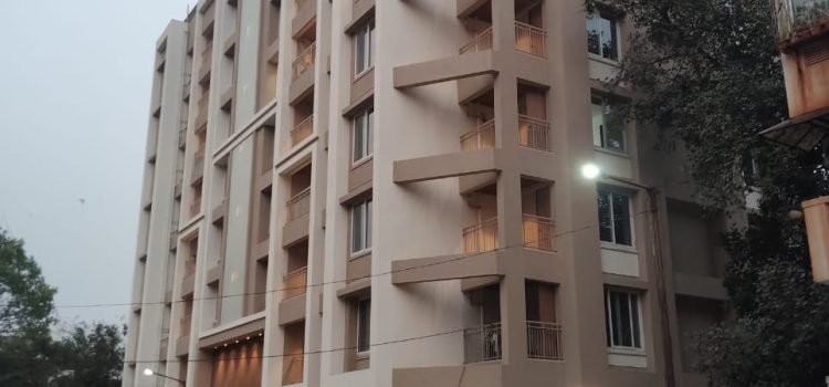 Main Building Side Night View 2