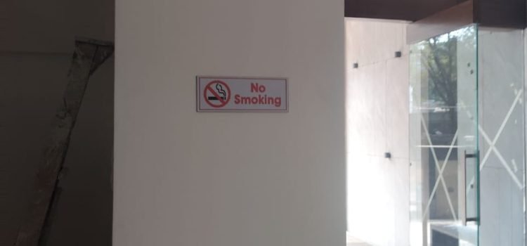 No Smoking Board