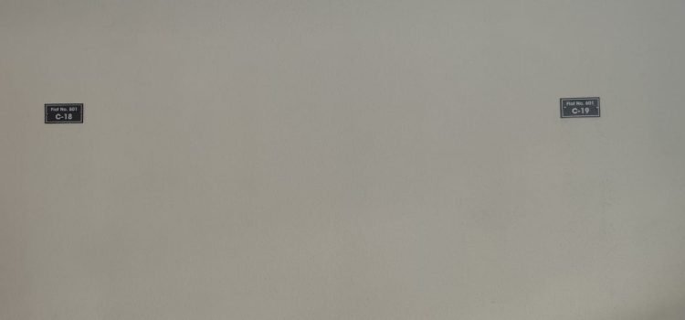 PARKING NUMBER PLATE 5