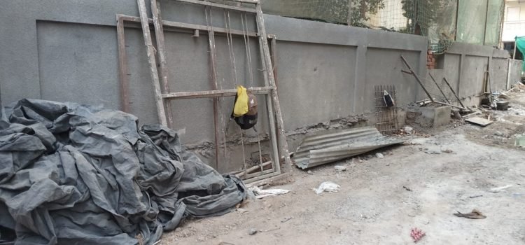 Yogeshwar Compund Wall