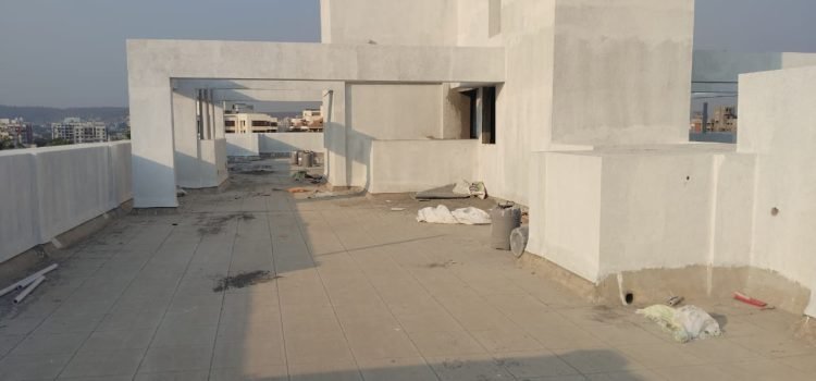 Yogeshwar External Paitning Primer Terrace 1