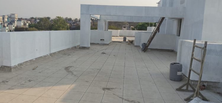 Yogeshwar External Paitning Primer Terrace